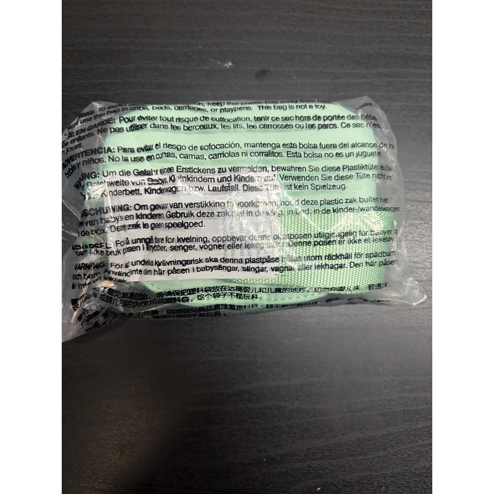 Lululemon Nano City Adventurer Backpack Keychain Mint Green Mini Pouch Bag NWT
